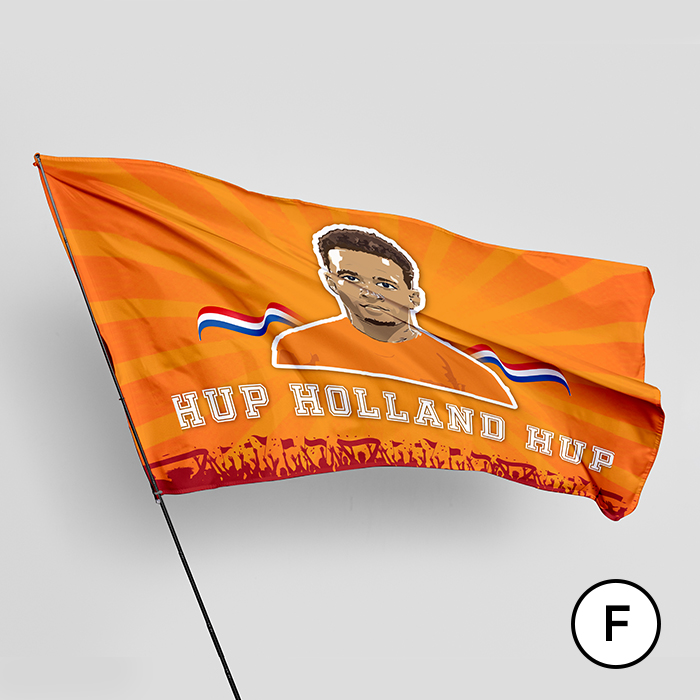 Supporter Vlaggen Nederland